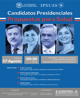 Candidatos presidenciales: Propuestas para salud