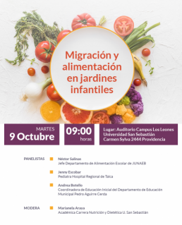 Coloquio Migración y alimentación en jardines infantiles