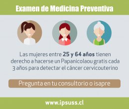 Examen de medicina preventiva: Papanicolaou