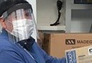 USS Valdivia donó máscaras faciales a 10 centros médicos de Los Ríos
