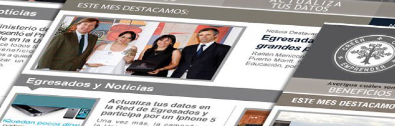 Departamento de egresados lanza newsletter para ex alumnos