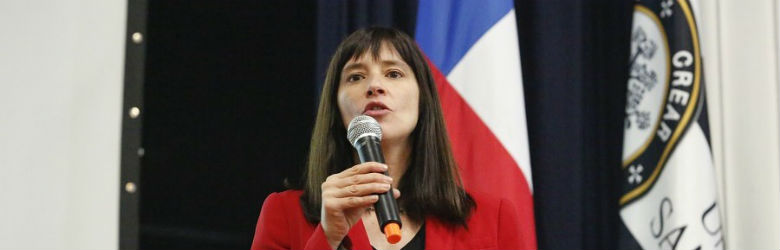 Ministra del Deporte realiza clase magistral en la USS Ministra del Deporte realiza clase magistral en la USS