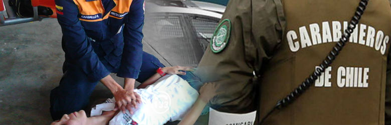 Aumento de emergencias lleva a Carabineros a reforzar su educación en primeros auxilios