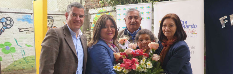 Con más de 100 años vecina de San Bernardo se graduó del Programa Paciente Empoderado