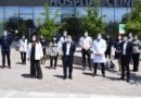 Representantes de Sinovac visitan hospital donde se realizará primer ensayo clínico de vacuna contra el COVID-19 en Chile