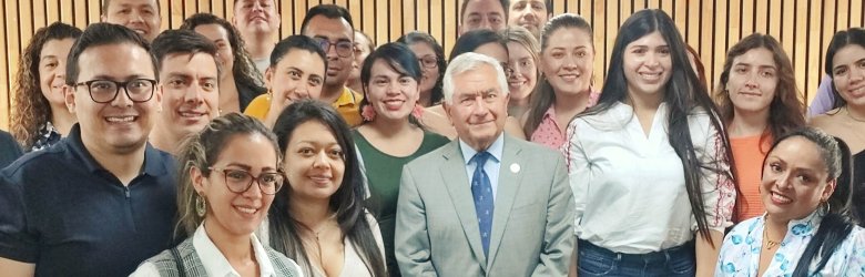 Presidente del IPSUSS dicta charla magistral a estudiantes de FUCS de Colombia