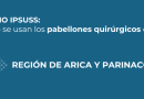 ¿Cómo se usan los pabellones quirúrgicos en la región de Arica y Parinacota? - 2023