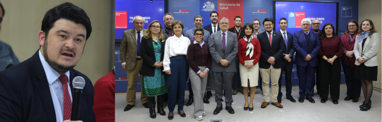 Director Ejecutivo del IPSUSS, Dr. Jorge Acosta, participa en la primera sesión del Consejo de Eficiencia y Convergencia Financiera de la Red Asistencial del Minsal