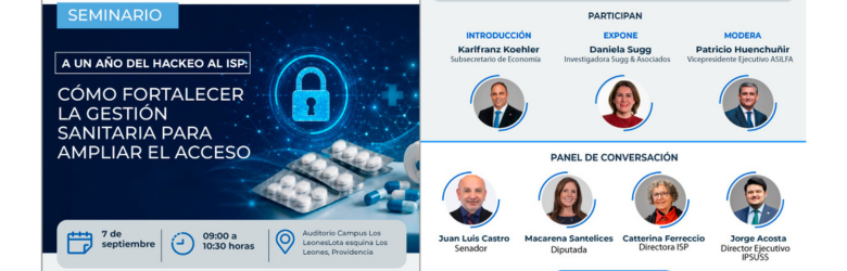 Seminario: “A un año del hackeo al ISP: cómo fortalecer la gestión sanitaria para ampliar el acceso”